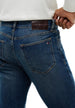 Jean Tommy Hilfiger couleur bleu — vue 3