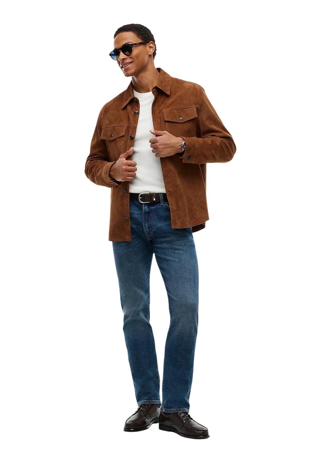 Jean Tommy Hilfiger couleur bleu — vue 2