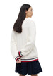 Pull Tommy Hilfiger Jeans couleur blanc — vue 4