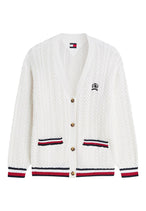 Pull Tommy Hilfiger Jeans couleur blanc — vue 5