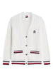 Pull Tommy Hilfiger Jeans couleur blanc — vue 5
