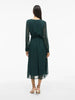 Robe Vila Clothes couleur vert — vue 2