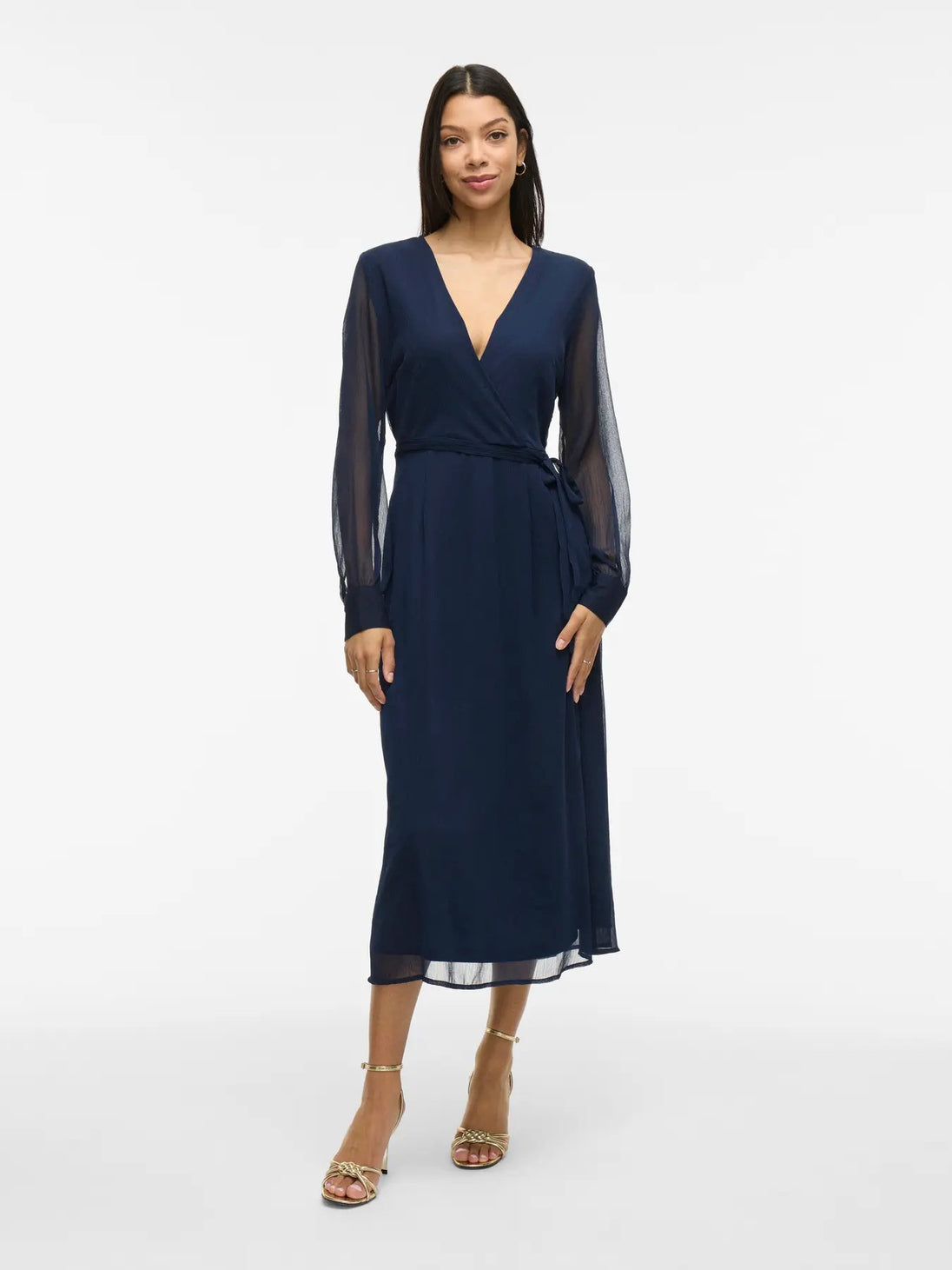 Robe Vila Clothes couleur bleu