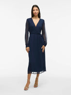 Robe Vila Clothes couleur bleu