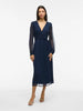 Robe Vila Clothes couleur bleu