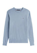 Pull Tommy Hilfiger couleur bleu — vue 5