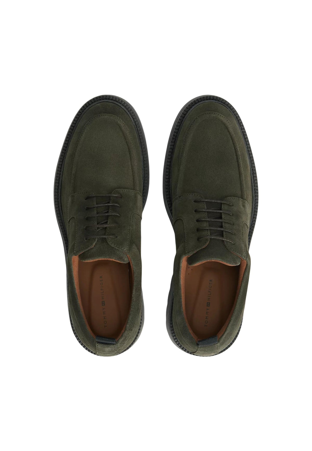 Mocassins Tommy Hilfiger couleur vert — vue 2