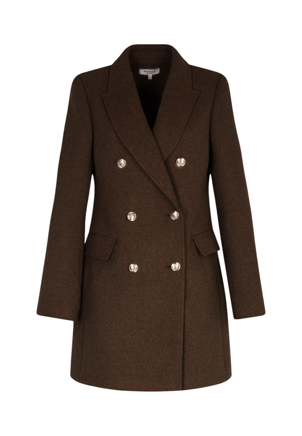 Manteau Morgan De Toi couleur marron