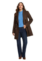 Manteau Morgan De Toi couleur marron — vue 3