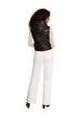 Gilet Morgan De Toi couleur marron — vue 3
