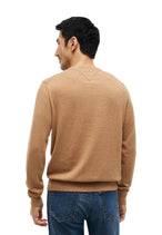 Pull Tommy Hilfiger couleur beige — vue 3