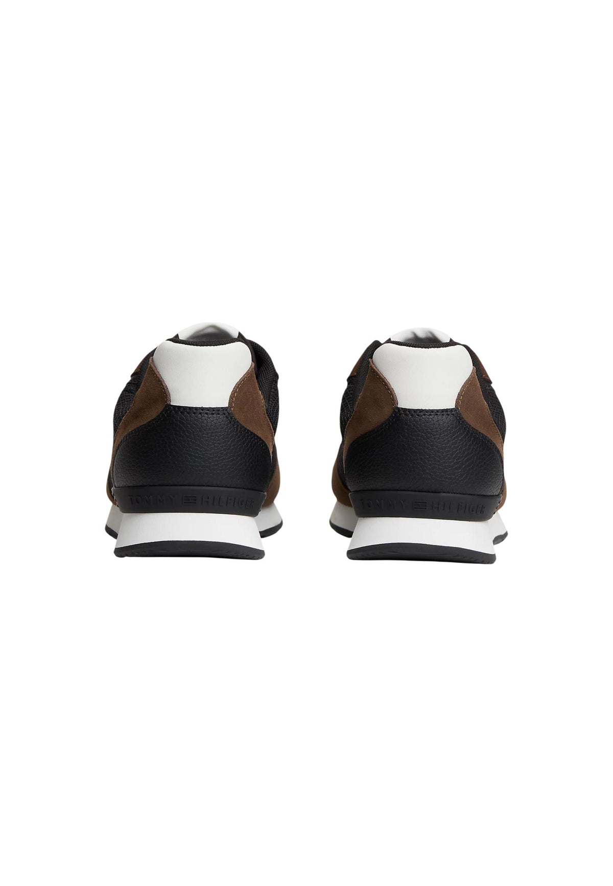 Baskets Tommy Hilfiger couleur marron — vue 4