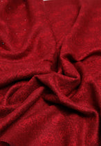 Écharpe Guess couleur bordeaux — vue 4