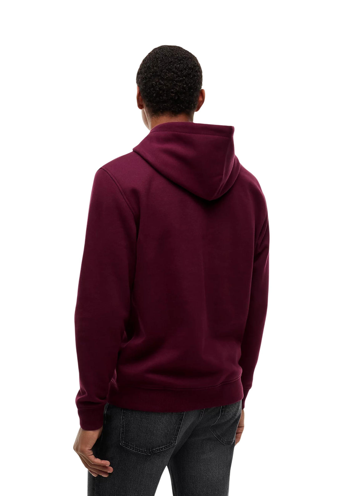Sweat Tommy Hilfiger Jeans couleur violet — vue 4