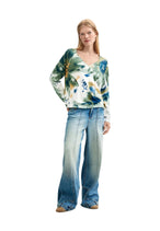 Pull Desigual couleur blanc — vue 2