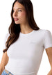 T-shirt Guess couleur blanc — vue 4