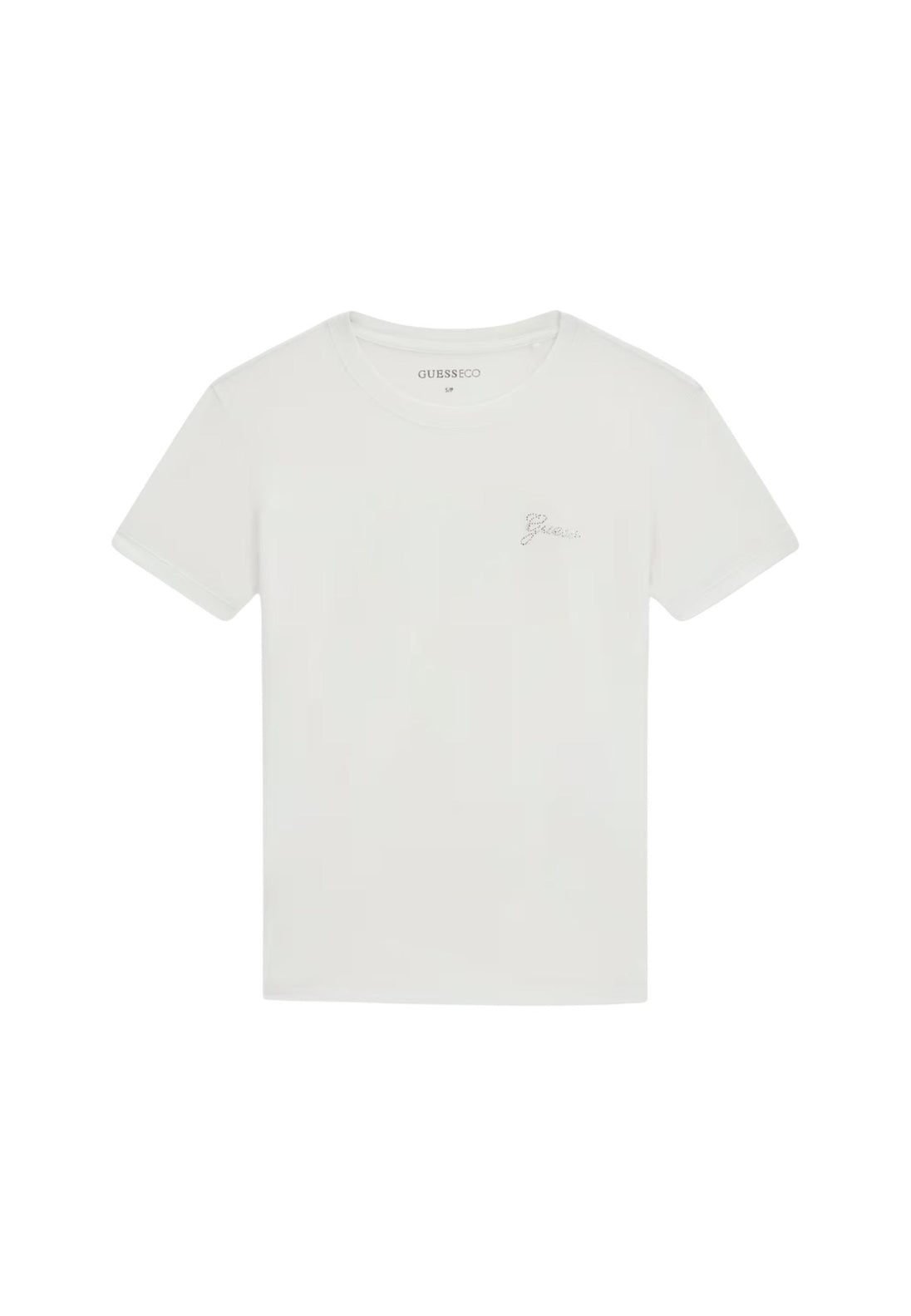 T-shirt Guess couleur blanc — vue 5