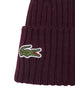 Chapeau Lacoste couleur bordeaux — vue 2
