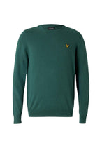Pull Lyle & Scott couleur vert — vue 3