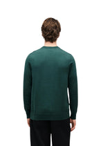Pull Lyle & Scott couleur vert — vue 2