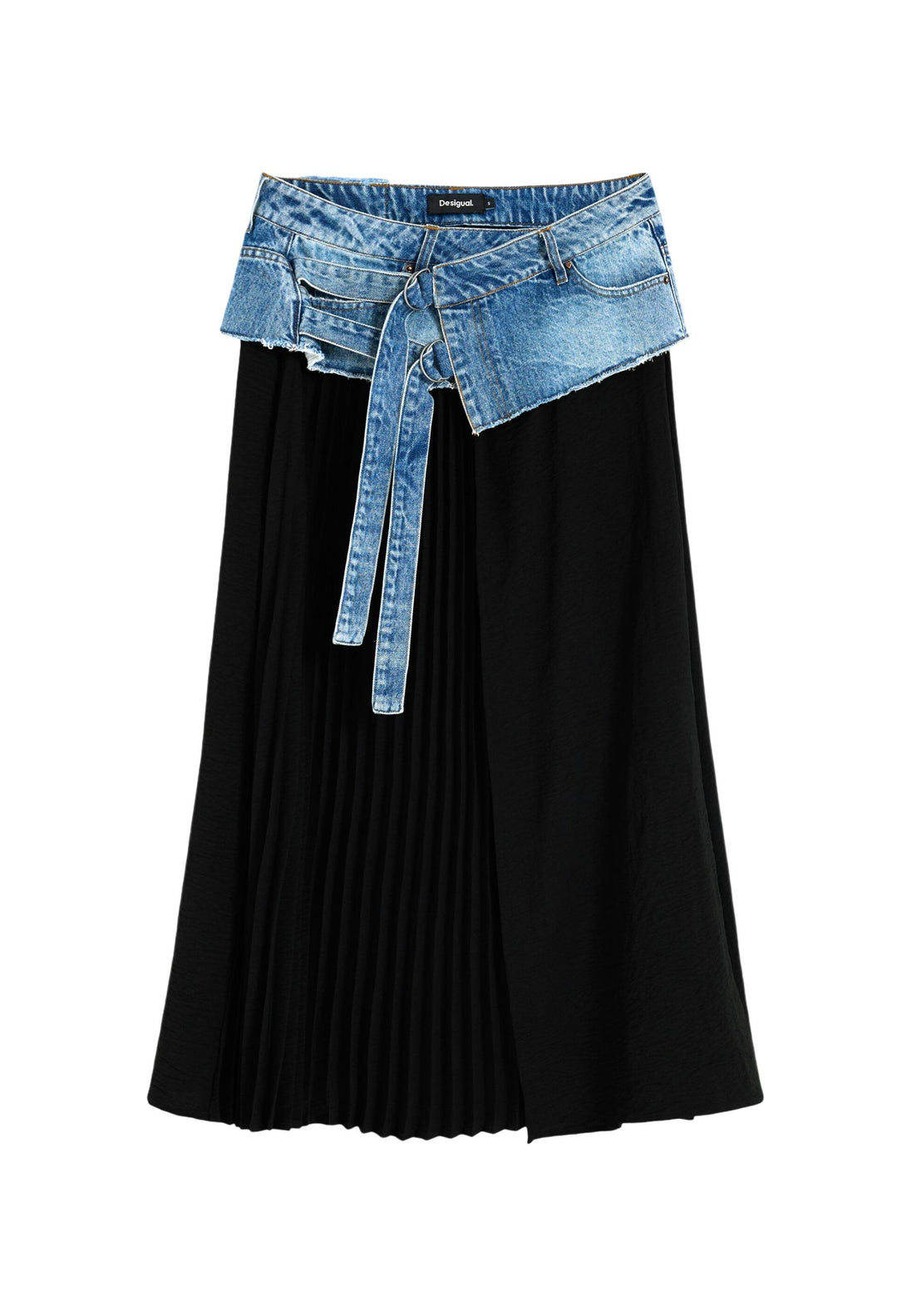 Jupe Desigual couleur noir — vue 3