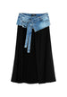 Jupe Desigual couleur noir — vue 3