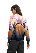 Pull Desigual couleur noir — vue 4