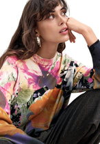 Pull Desigual couleur noir — vue 3