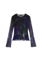T-shirt Desigual couleur violet — vue 5