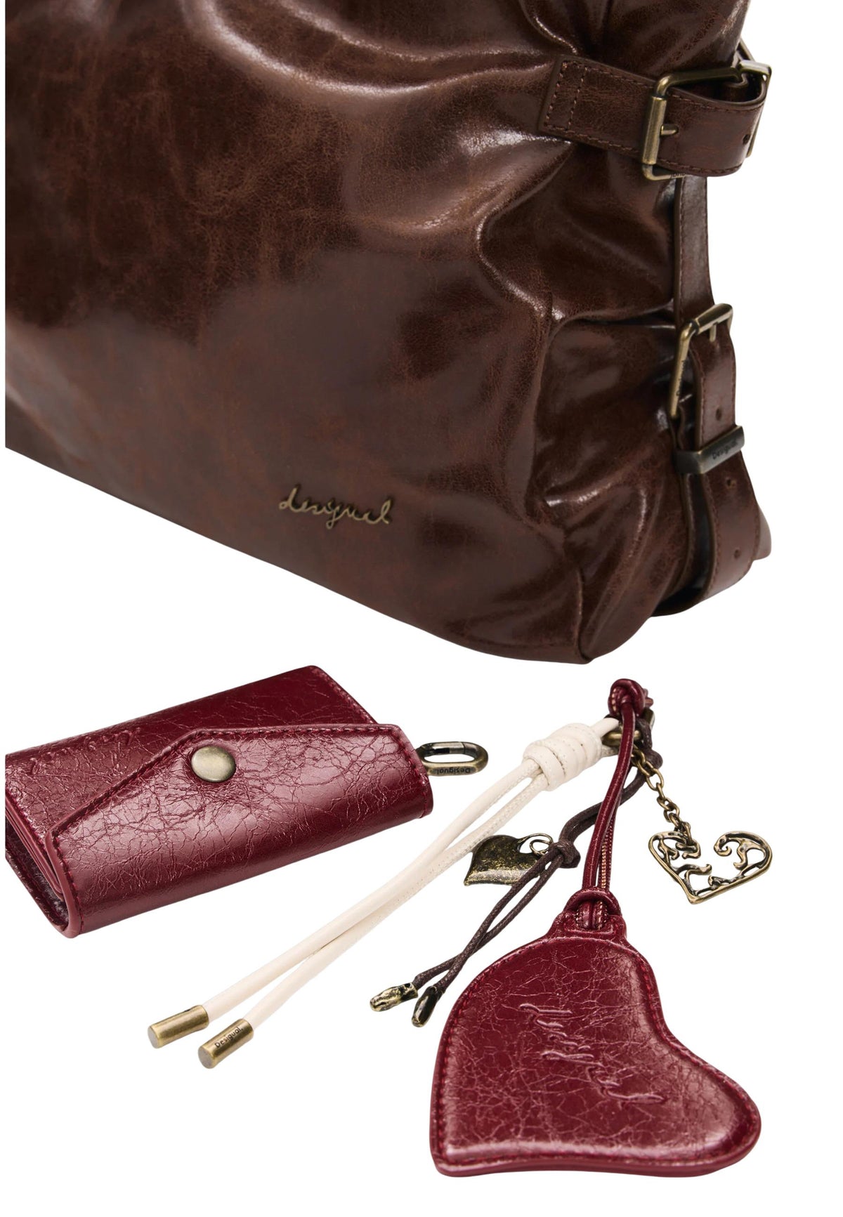 Sac Desigual couleur marron — vue 5