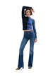 Jean Desigual couleur bleu — vue 5