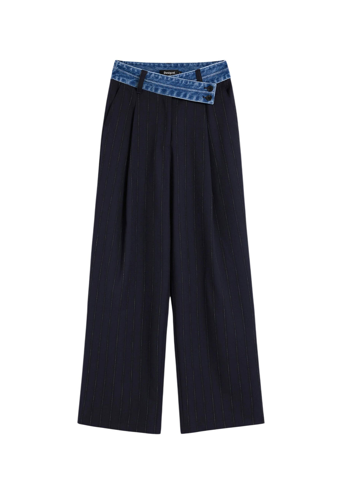 Pantalon Desigual couleur noir — vue 3