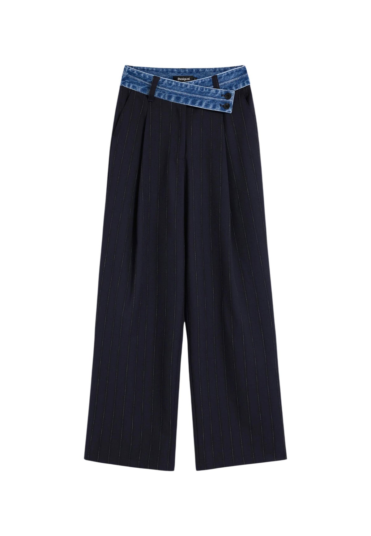 Pantalon Desigual couleur noir — vue 3