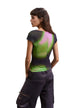 T-shirt Desigual couleur noir — vue 4