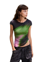 T-shirt Desigual couleur noir