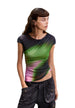 T-shirt Desigual couleur noir
