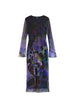 Robe Desigual couleur violet — vue 5