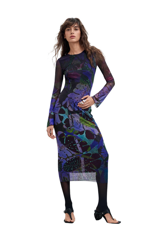 Robe Desigual couleur violet