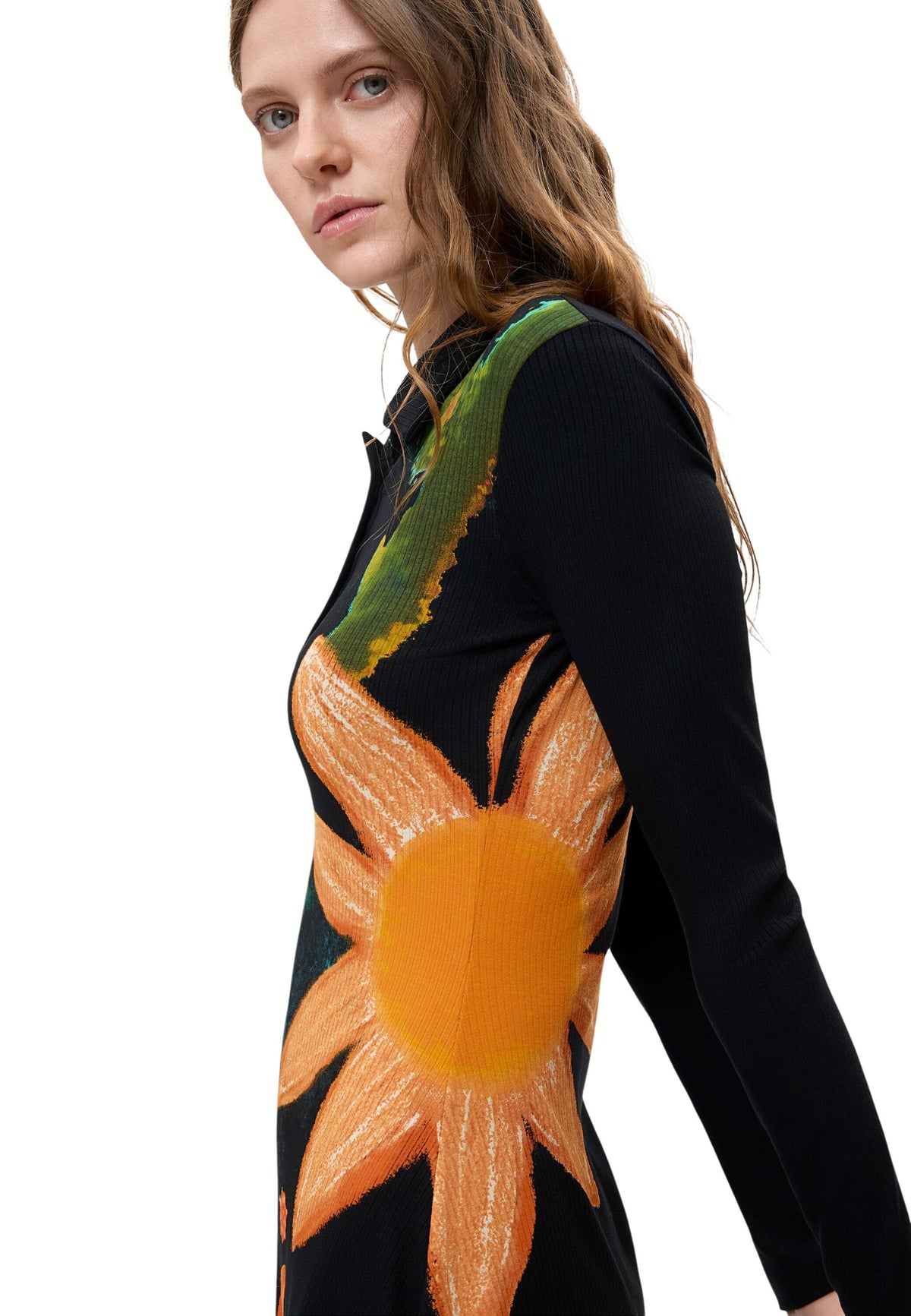 Robe Desigual couleur noir — vue 3
