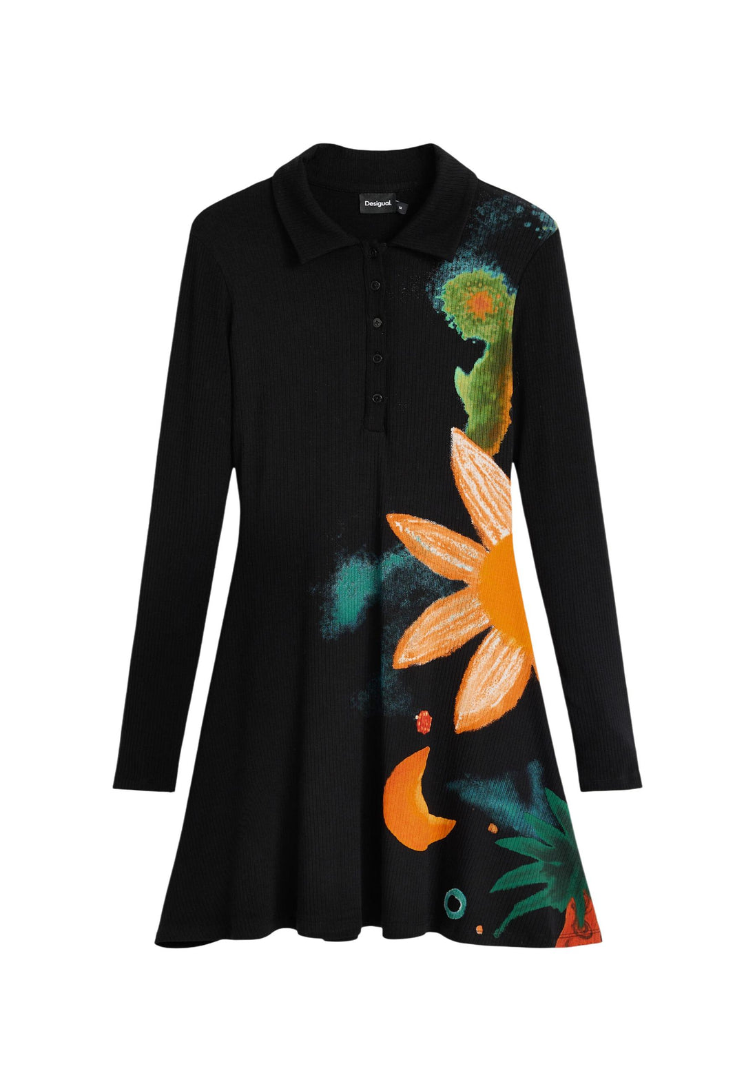 Robe Desigual couleur noir — vue 5
