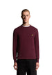 Pull Lyle & Scott couleur bordeaux — vue 2
