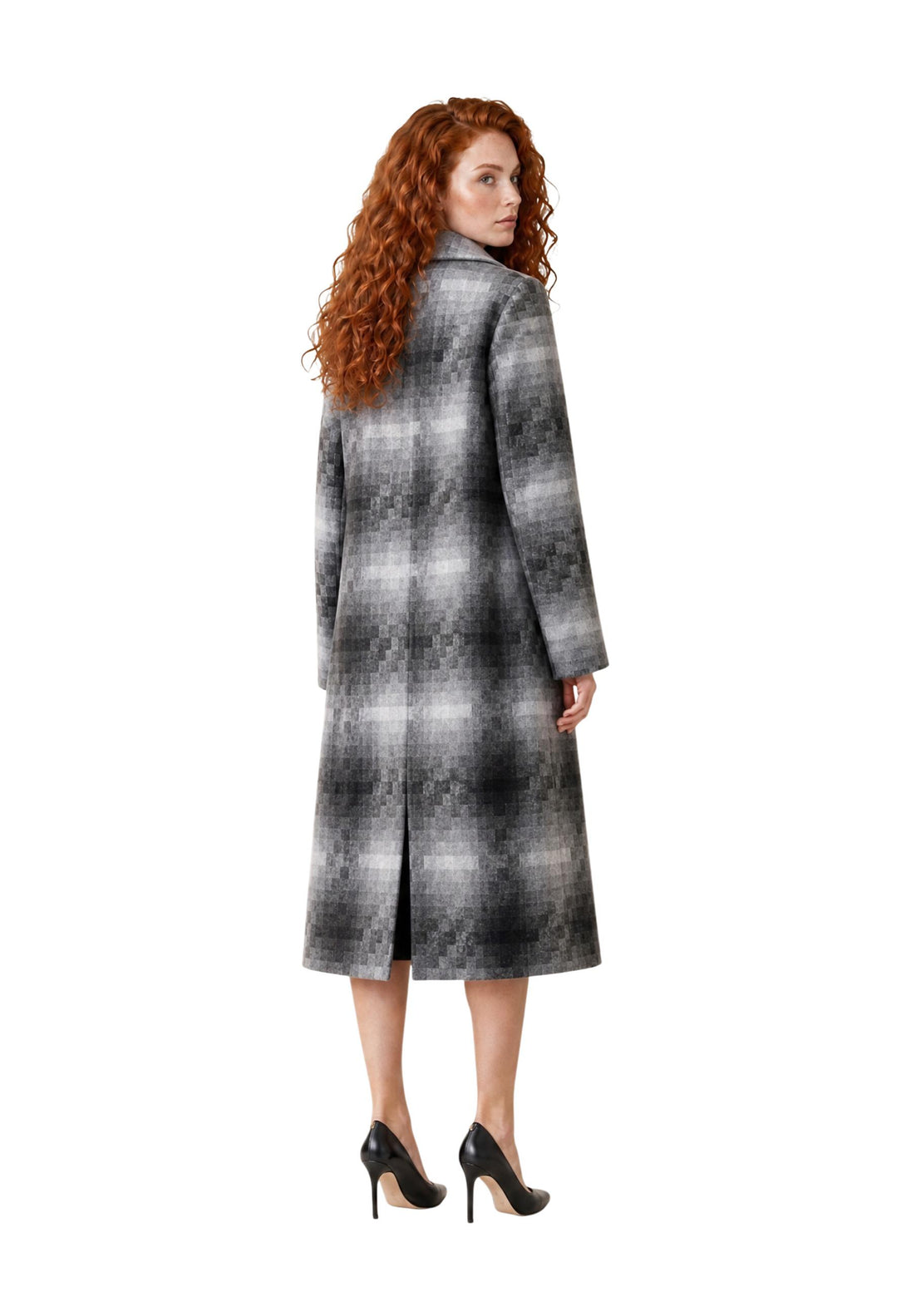 Manteau Desigual couleur noir — vue 3