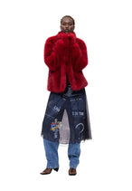 Manteau Desigual couleur rouge — vue 2