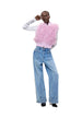 Gilet Desigual couleur rose — vue 2