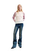 Pull Desigual couleur blanc — vue 2