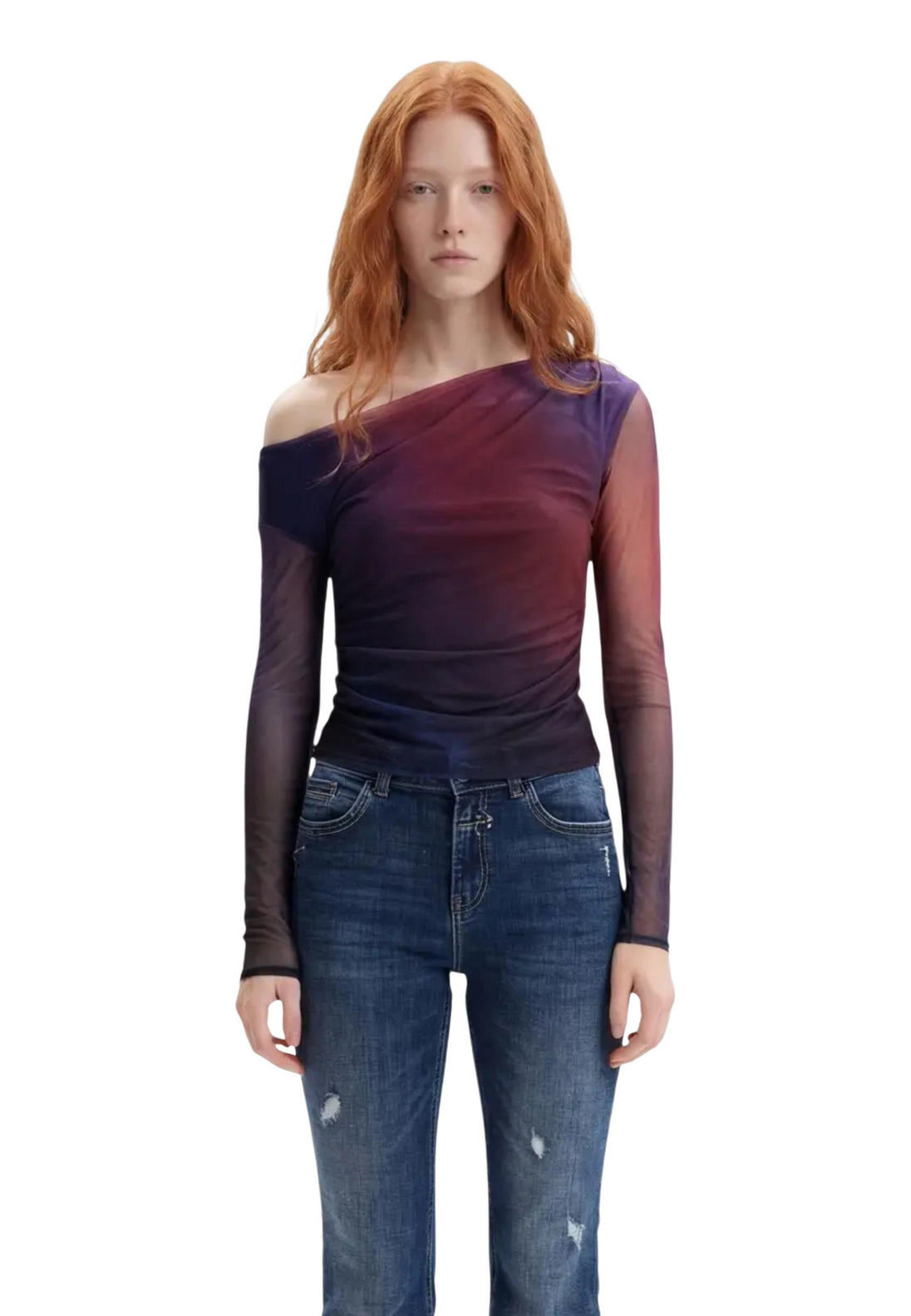 T-shirt Desigual couleur bleu