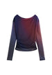T-shirt Desigual couleur bleu — vue 2