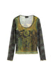 T-shirt Desigual couleur noir — vue 5