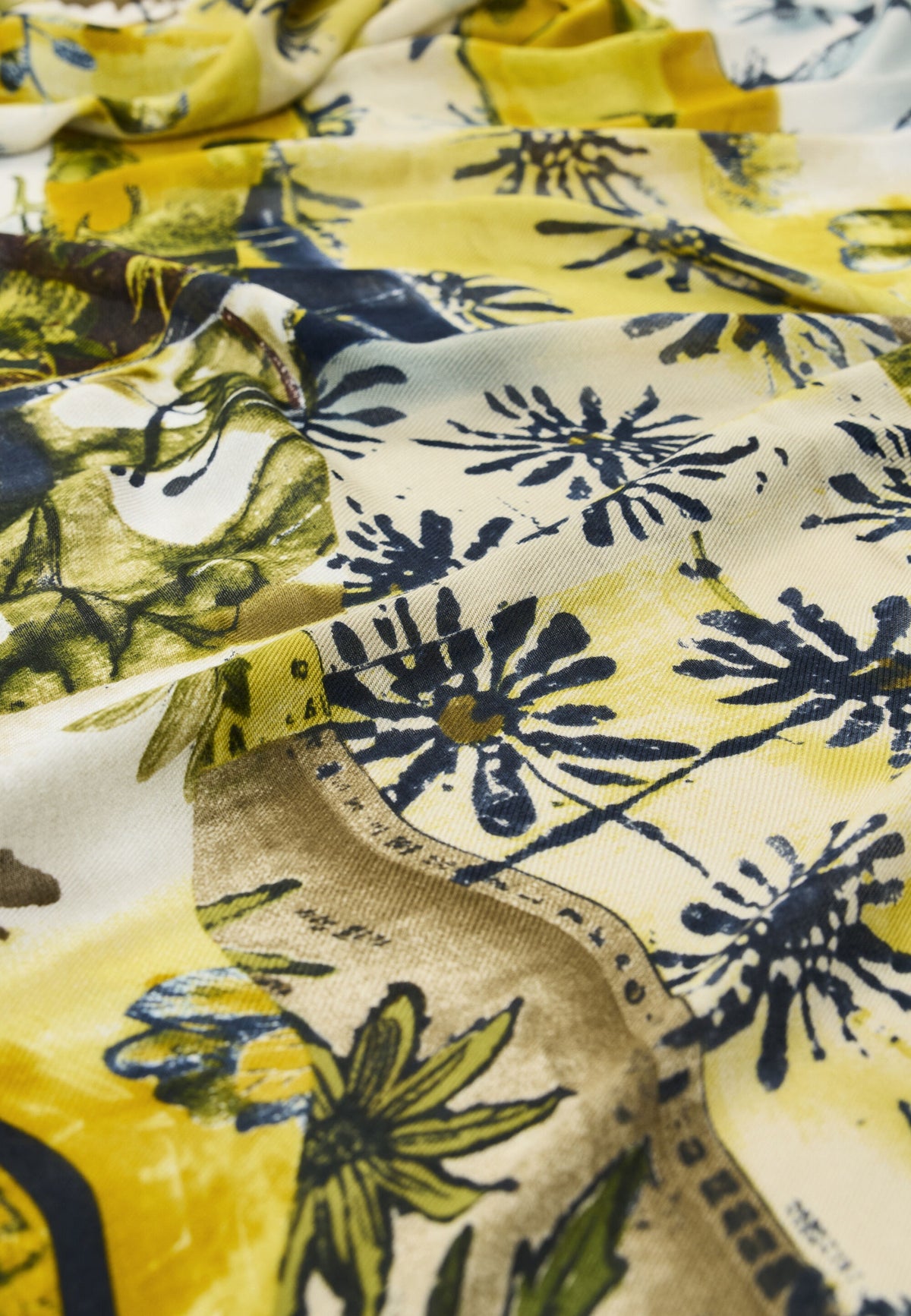Écharpe Desigual couleur vert — vue 4
