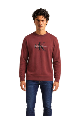 Pull Calvin Klein Jeans couleur marron